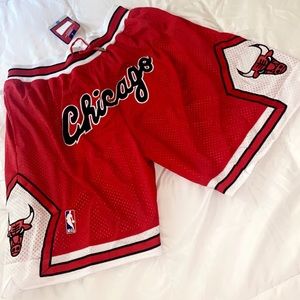 JUST DON chicago bulls basketball shorts XXL